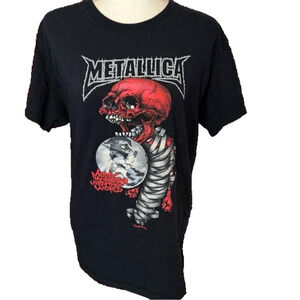 Metallica Skull Band T-Shirt M